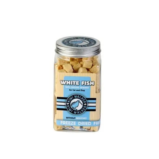 Friandises lyophilisées pour chien 100% poisson blanc