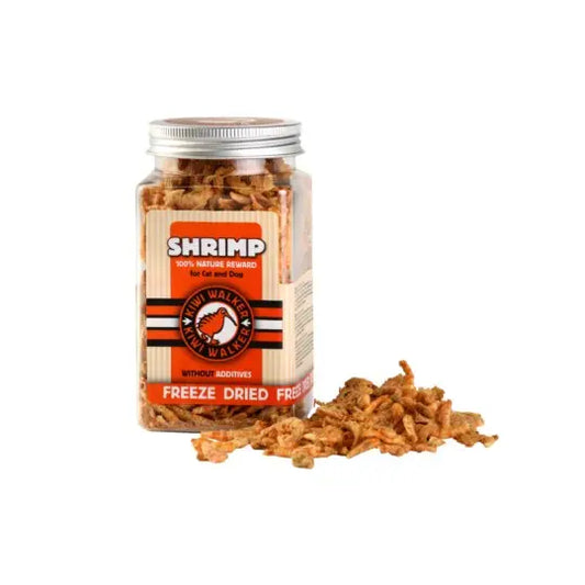 Friandises lyophilisées pour chien 100% crevettes